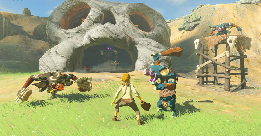 Link against some fearsome enemies. 