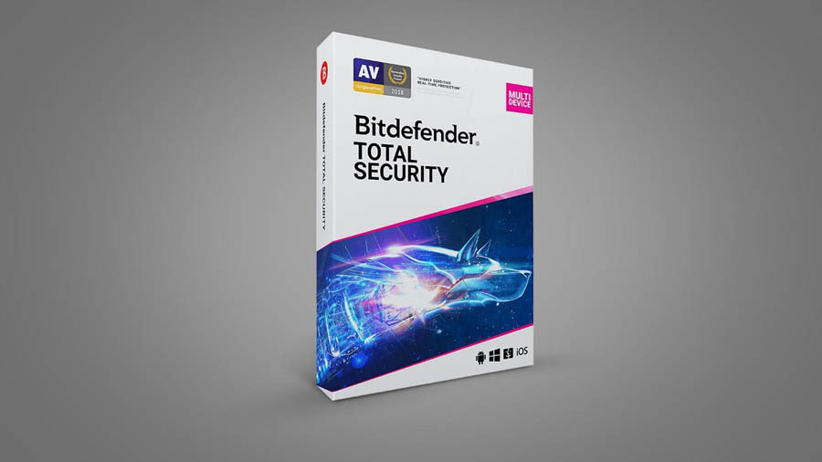 box image of Bitdefender Total Security.