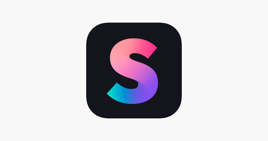 The Official Logo of Splice, the best gaming editing app for iPhone.