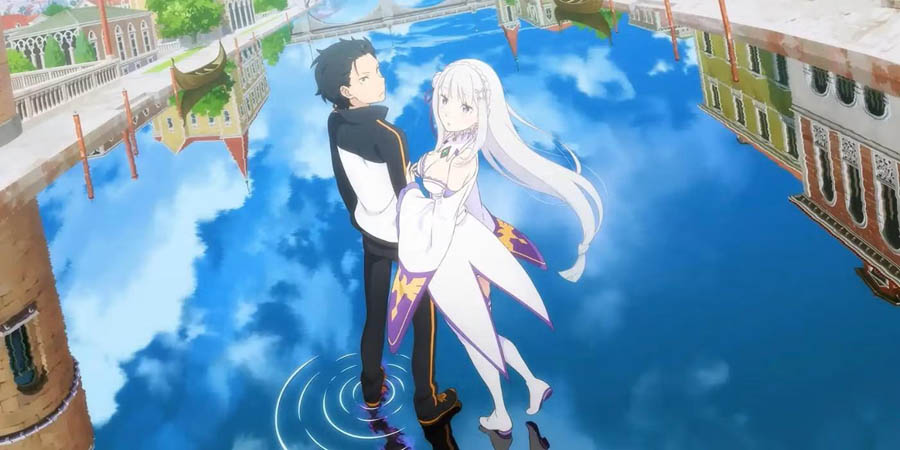 Image of two characters from Re:Zero – Starting Life in Another World.