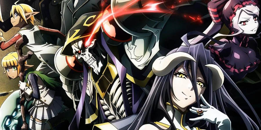 Image of various characters from Overlord.