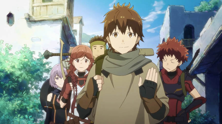 Image of characters from Grimgar: Ashes and Illusions.