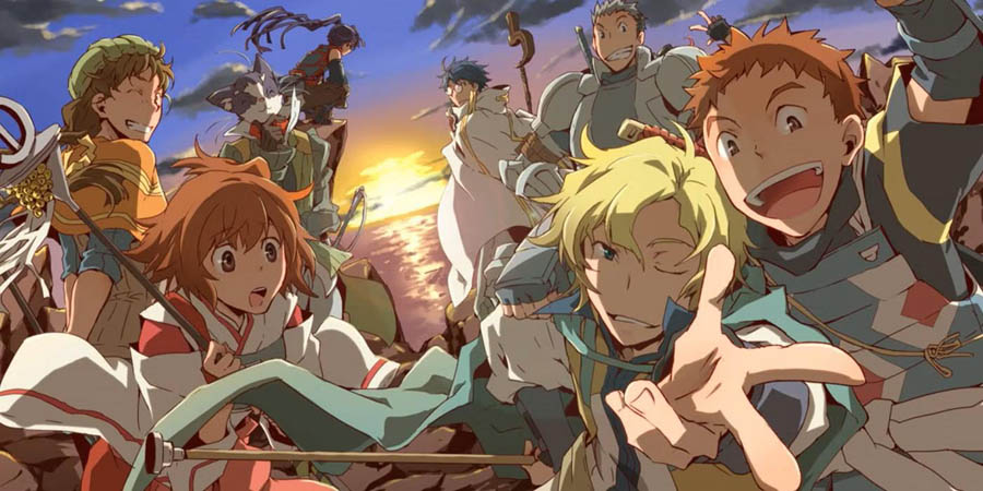 Image of characters from Log Horizon.