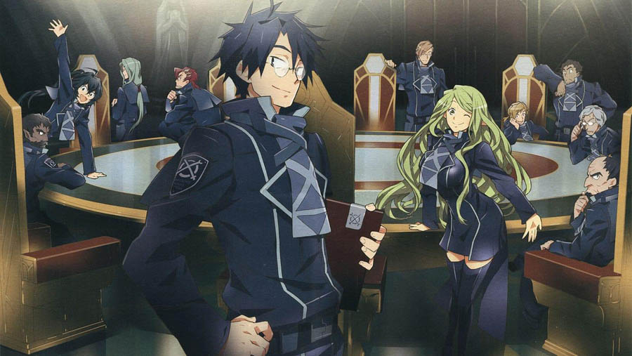 Image of characters from Log Horizon.