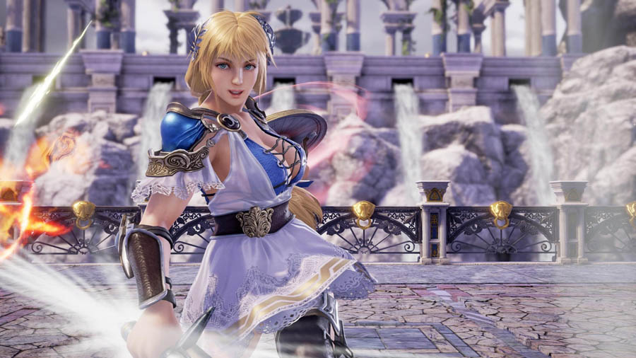 Image of Sophitia from Soul Calibur VI.