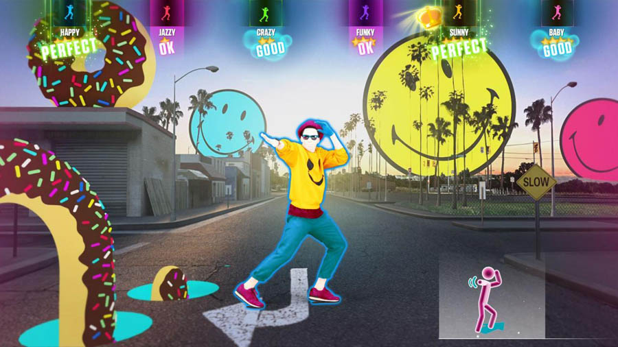 An official picture of Just Dance Now.