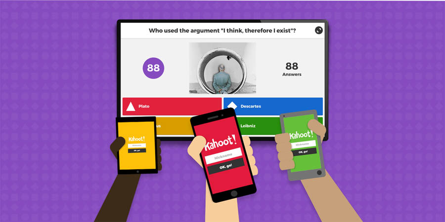 An official picture of Kahoot!