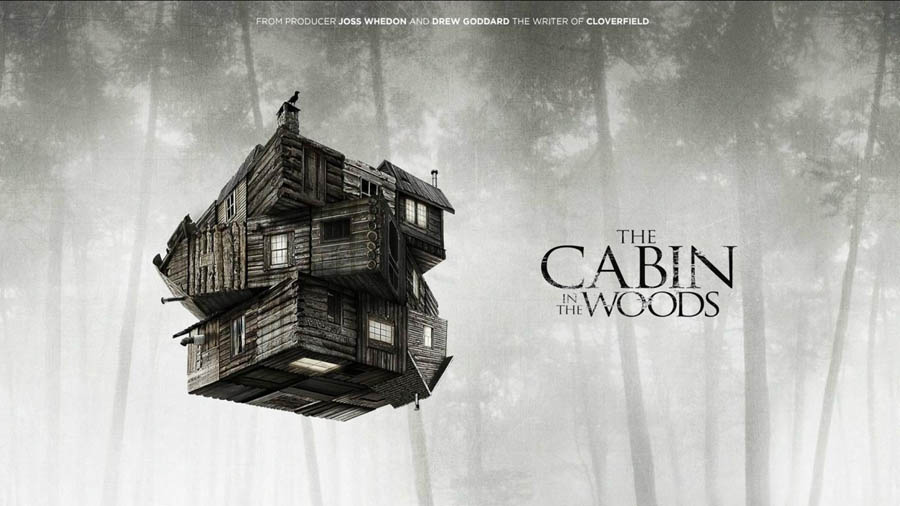 a wallpaper of The Cabin in the Woods.