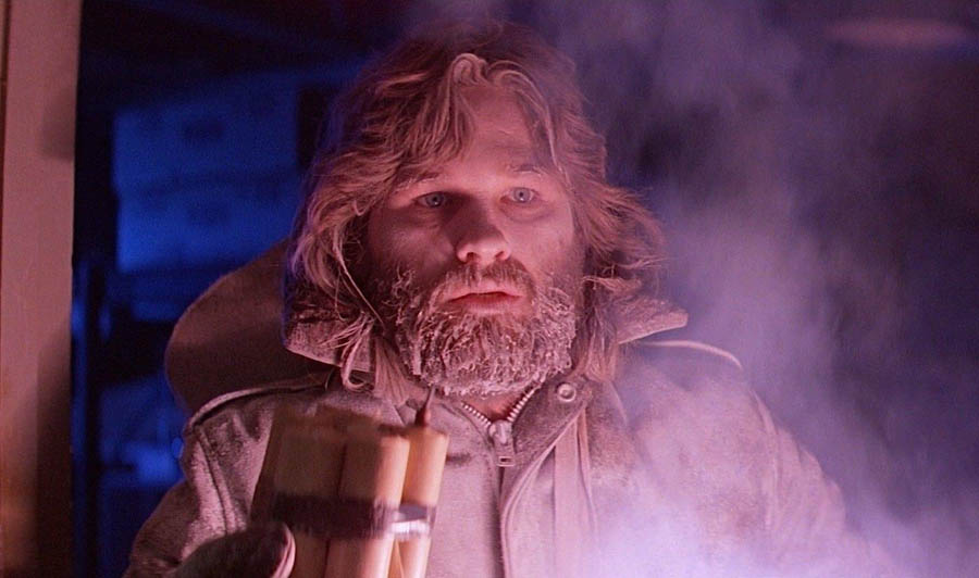 Kurt Russell in The Thing. 