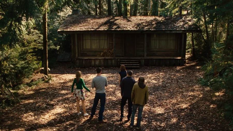 a picture of The Cabin in the Woods.