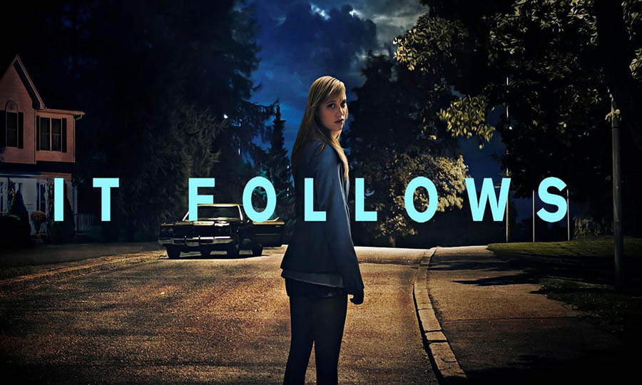 a wallpaper of It Follows. 