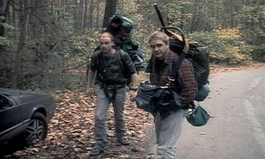 main characters of Blair Witch Project.