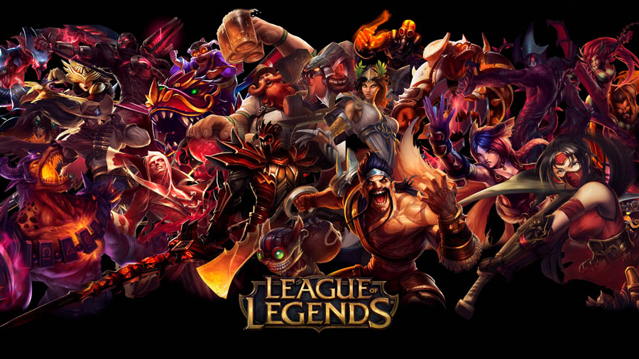 official wallpaper of League of Legends.