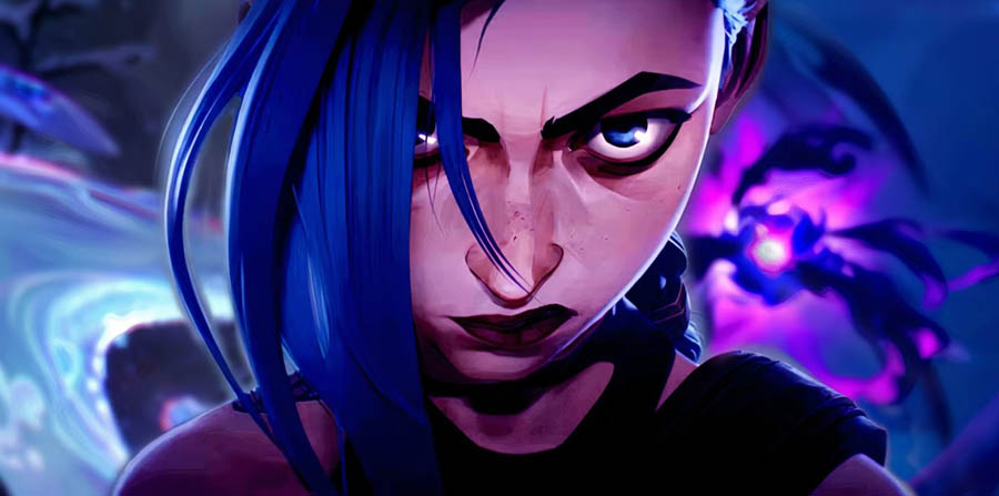 jinx in League of Legends.