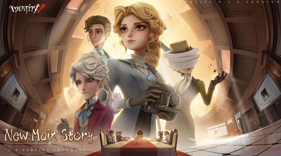 picture of different characters and monsters of identity v.