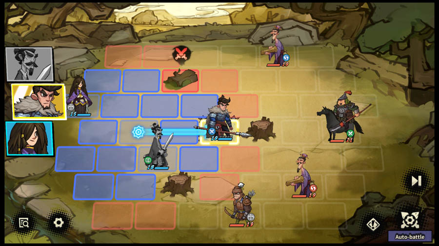 screenshot of Three Kingdoms Tactics.