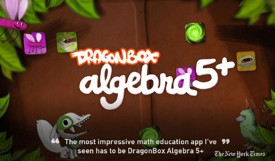 a wallpaper of DragonBox Algebra 5+.