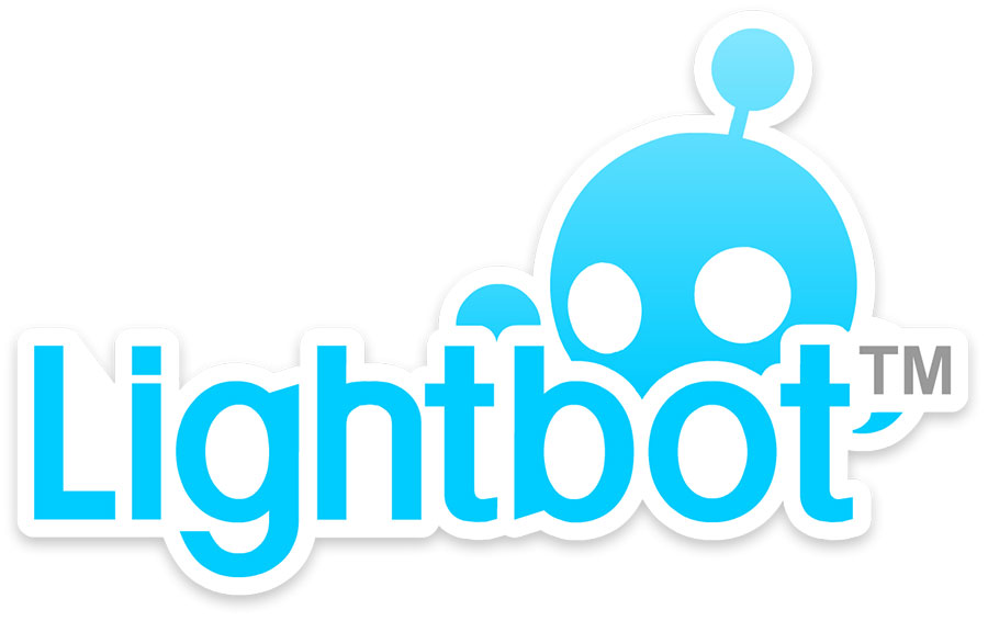 a picture of Lightbot: Code Hour logo. 