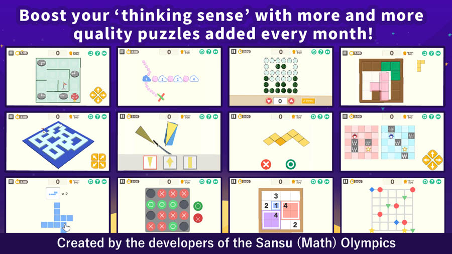 different puzzle of Think! Think! 