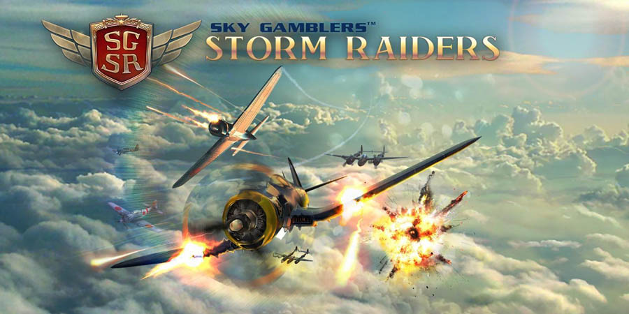 The Official Picture of Sky Gamblers: Storm Raiders, One of best airplane games for switch.