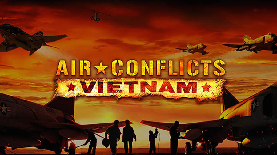 The Official Picture of Air Conflicts: Vietnam, One of best airplane games for Xbox.