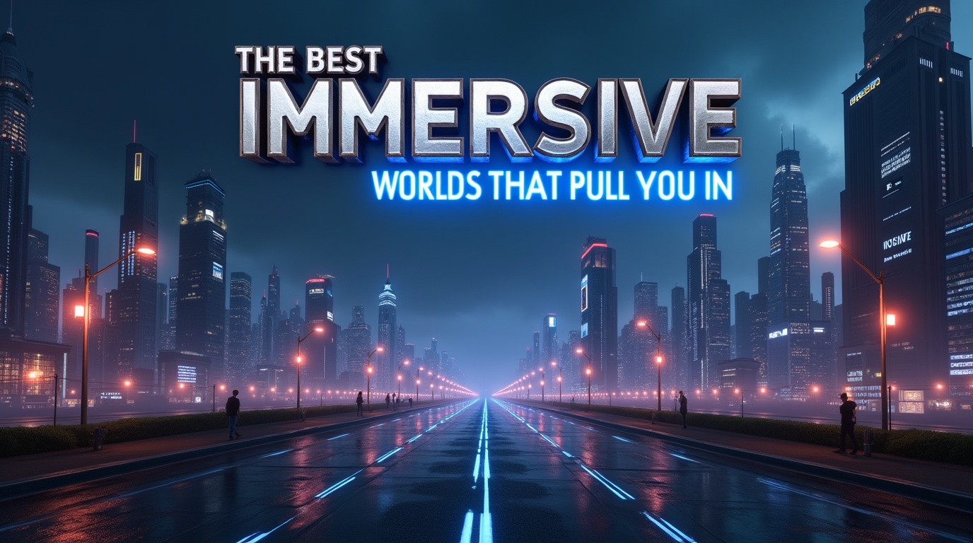 The Best Immersive Games: Worlds That Pull You In