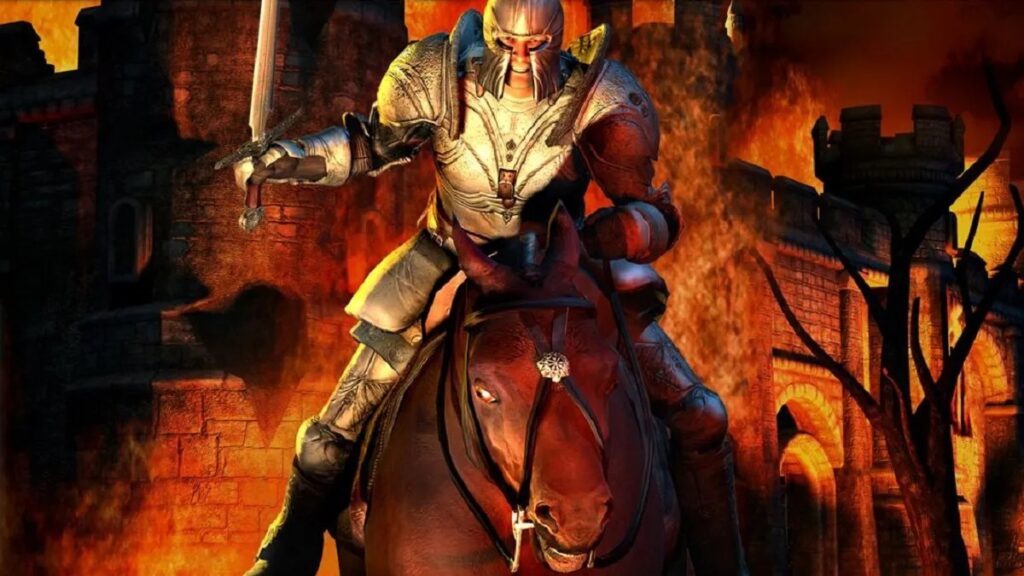 A wallpaper of The Elder Scrolls IV: Oblivion