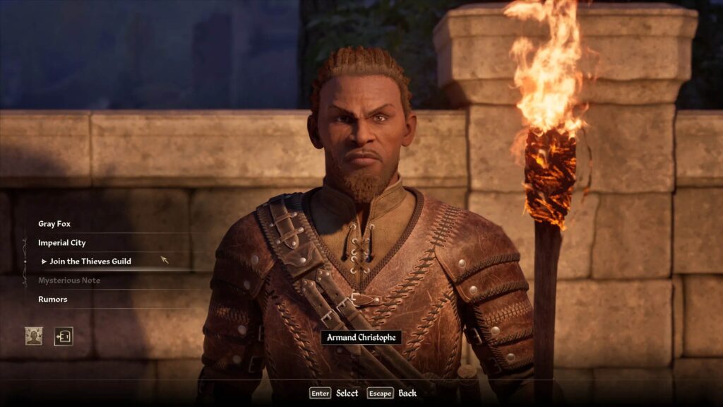 A screenshot of the Lockpicking minigame in The Elder Scrolls IV: Oblivion