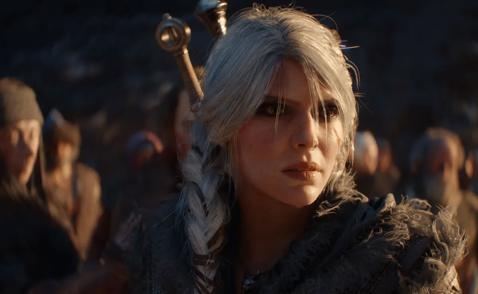 Close-up of the new protagonist in The Witcher 4
