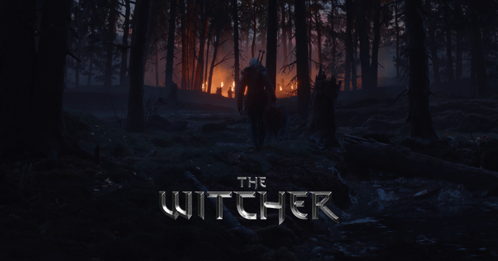 A scenic view from the world of The Witcher 4, showcasing expansive landscapes