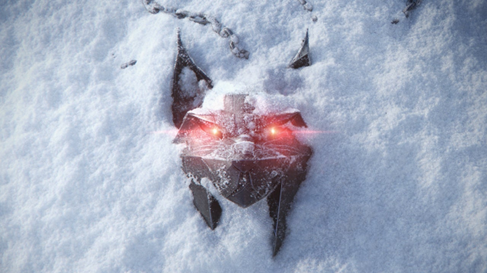 The Witcher 4 official logo with a dramatic, fantasy-inspired design, symbolizing the dawn of a new adventure