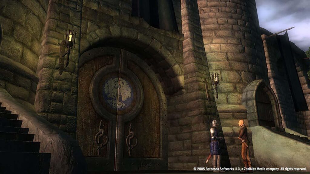 the high-quality graphics of The Elder Scrolls IV: Oblivion