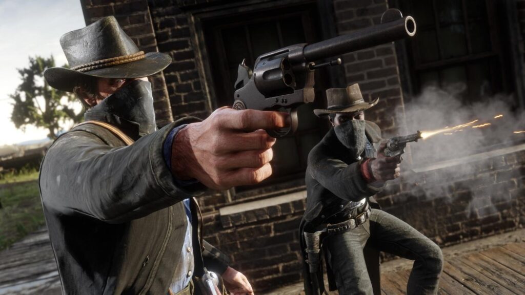 Arthur Morgan in Red Dead Redemption 2.