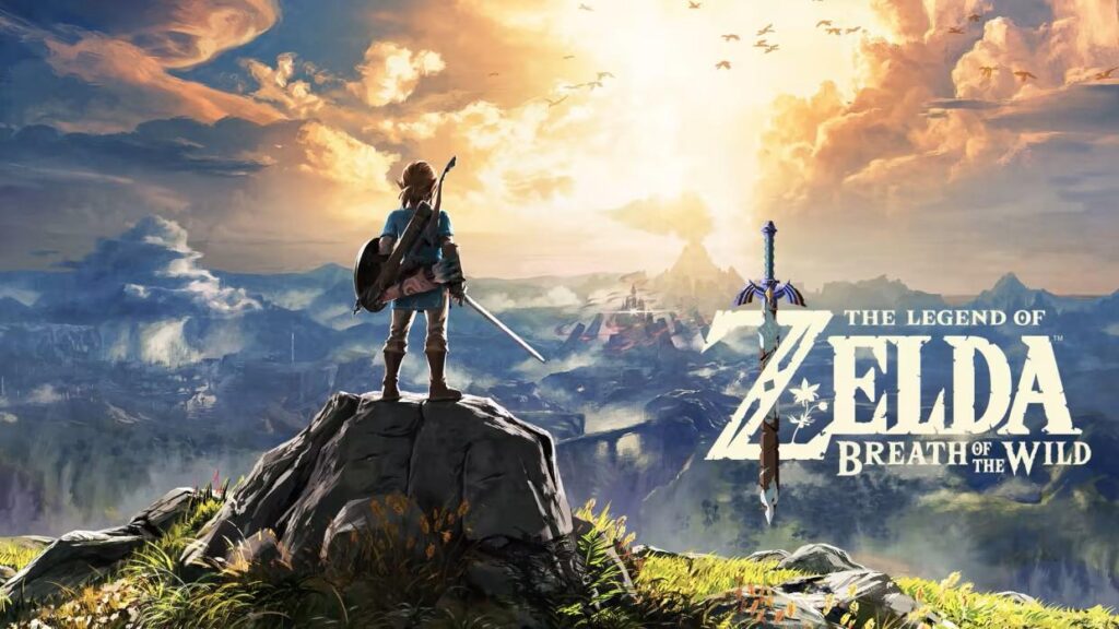 an official wallpaper of The Legend of Zelda: Breath of the Wild.