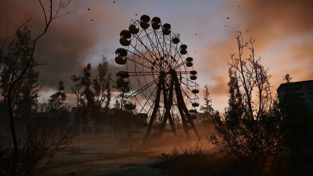 the barren and desolate world of S.T.A.L.K.E.R. 2: Heart of Chornobyl.