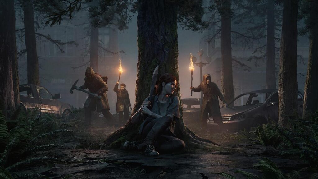 a picture of Ellie from The Last of Us 2.