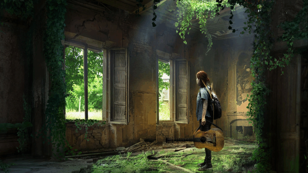 An Artwork of The Last of Us Part 2.