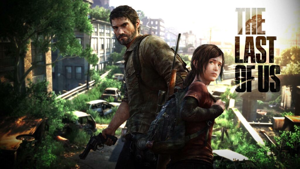 a wallpaper of The Last of Us.