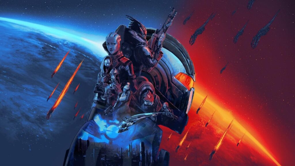 a wallpaper of Mass Effect Trilogy.