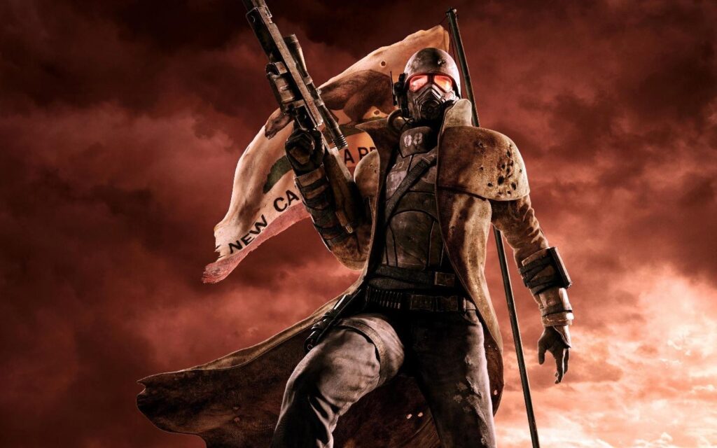 a wallpaper of Fallout: New Vegas.