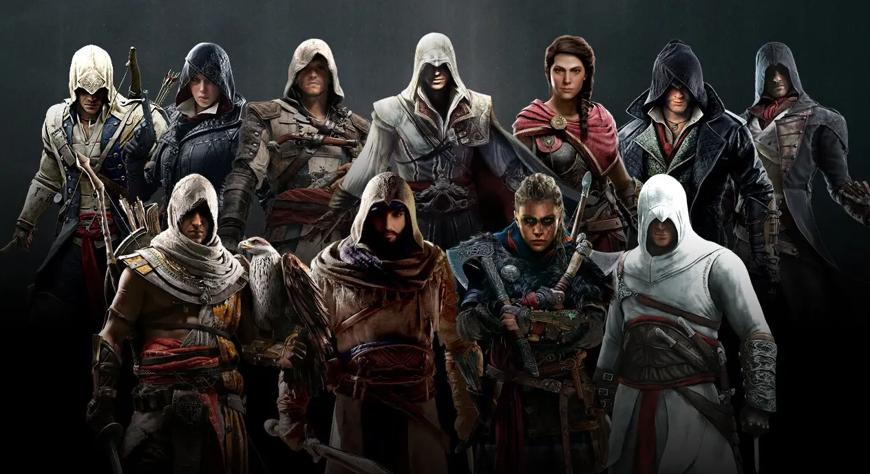 All of Assassin’s Creed Heroes are in one picture together.