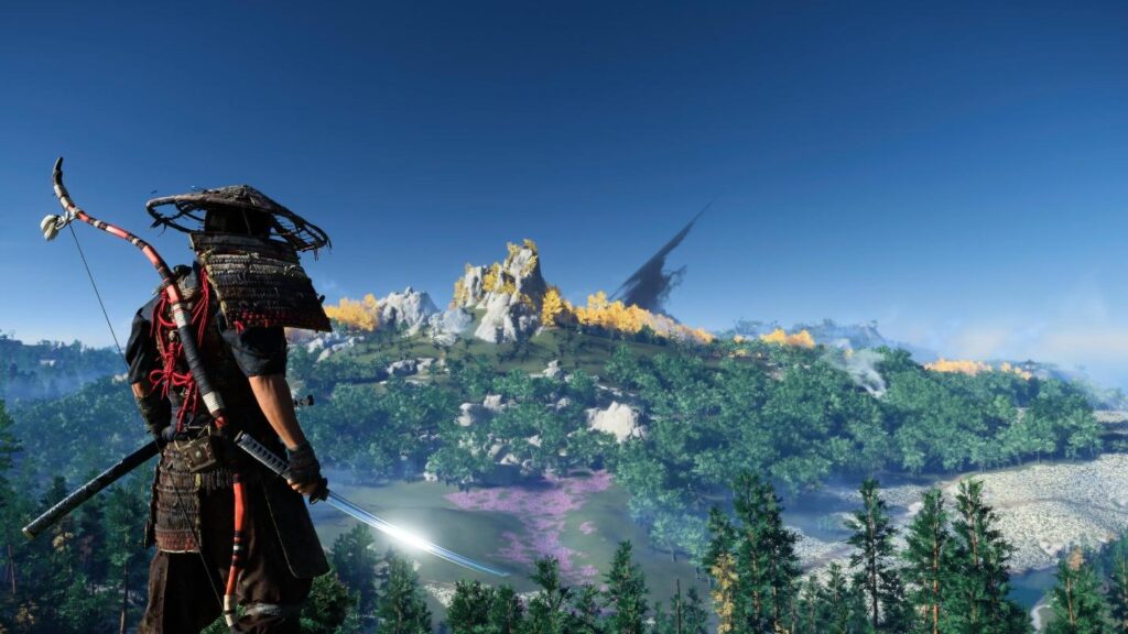 the vibrant Japan of Ghost of Tsushima.