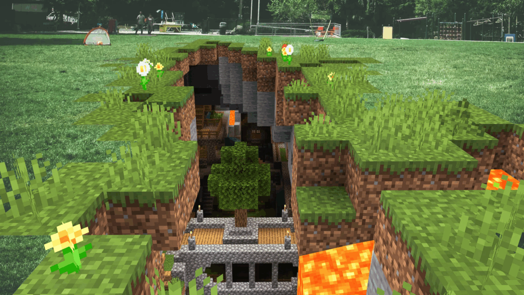 a screenshot of Minecraft.