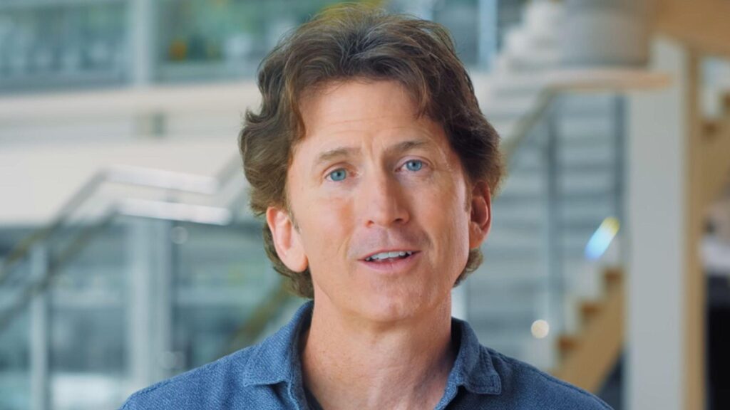 A picture of Todd Howard.