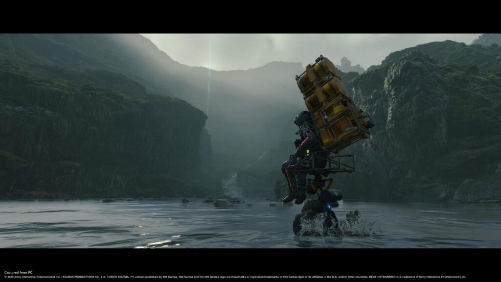 a screenshot of Death Stranding.