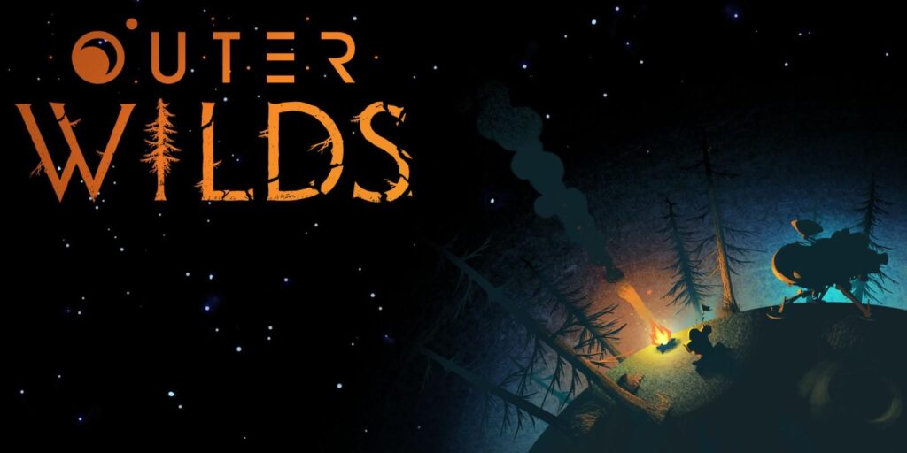 a wallpaper of Outer Wilds.