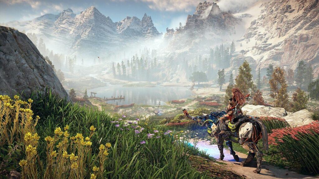 the vast and colorful world of Horizon: Zero Dawn.