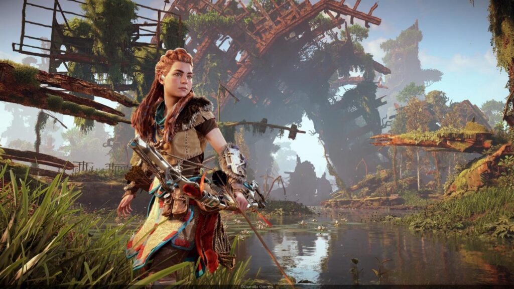 search for the lost past in Horizon: Zero Dawn.