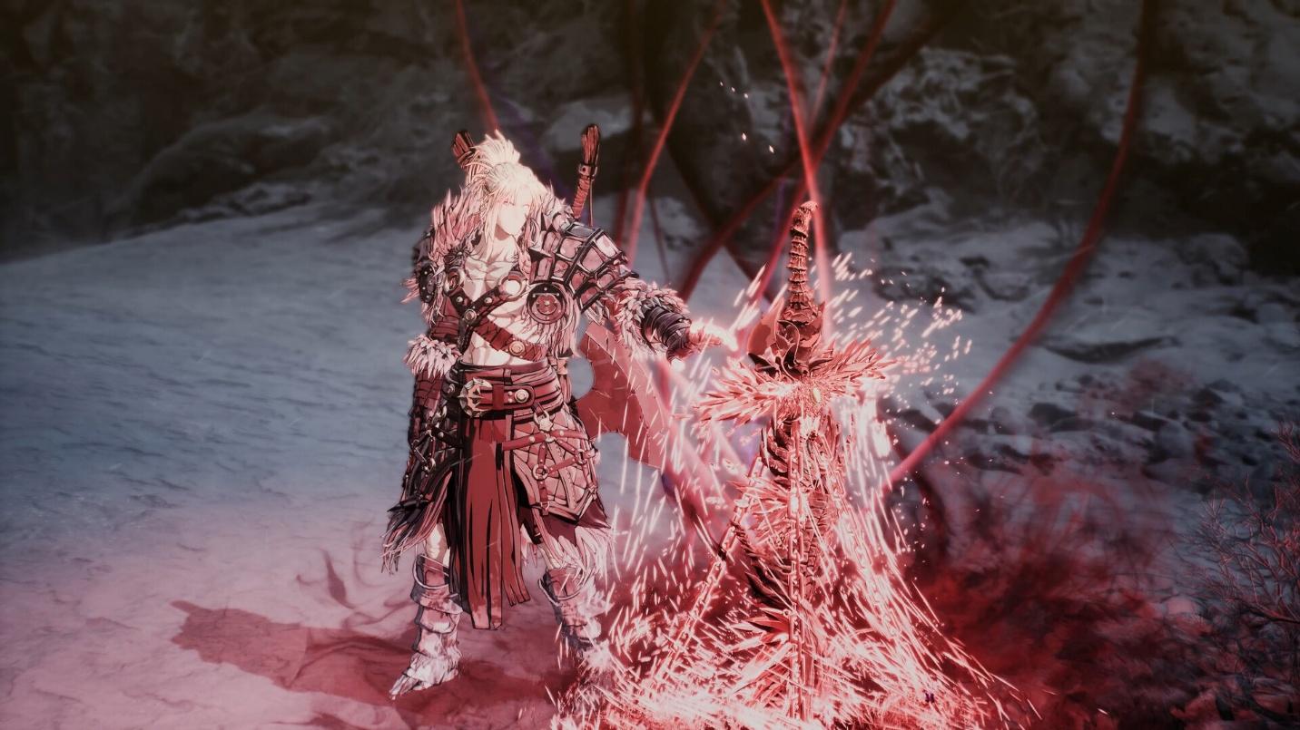 a screenshot of First Berserker Khazan.