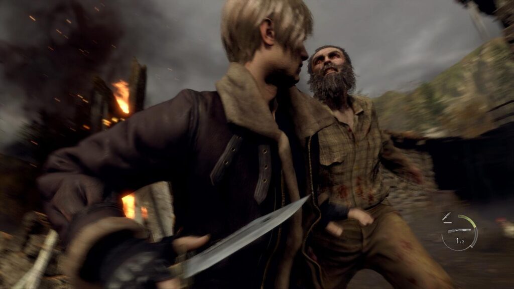 a screenshot of Resident Evil 4 Remake.